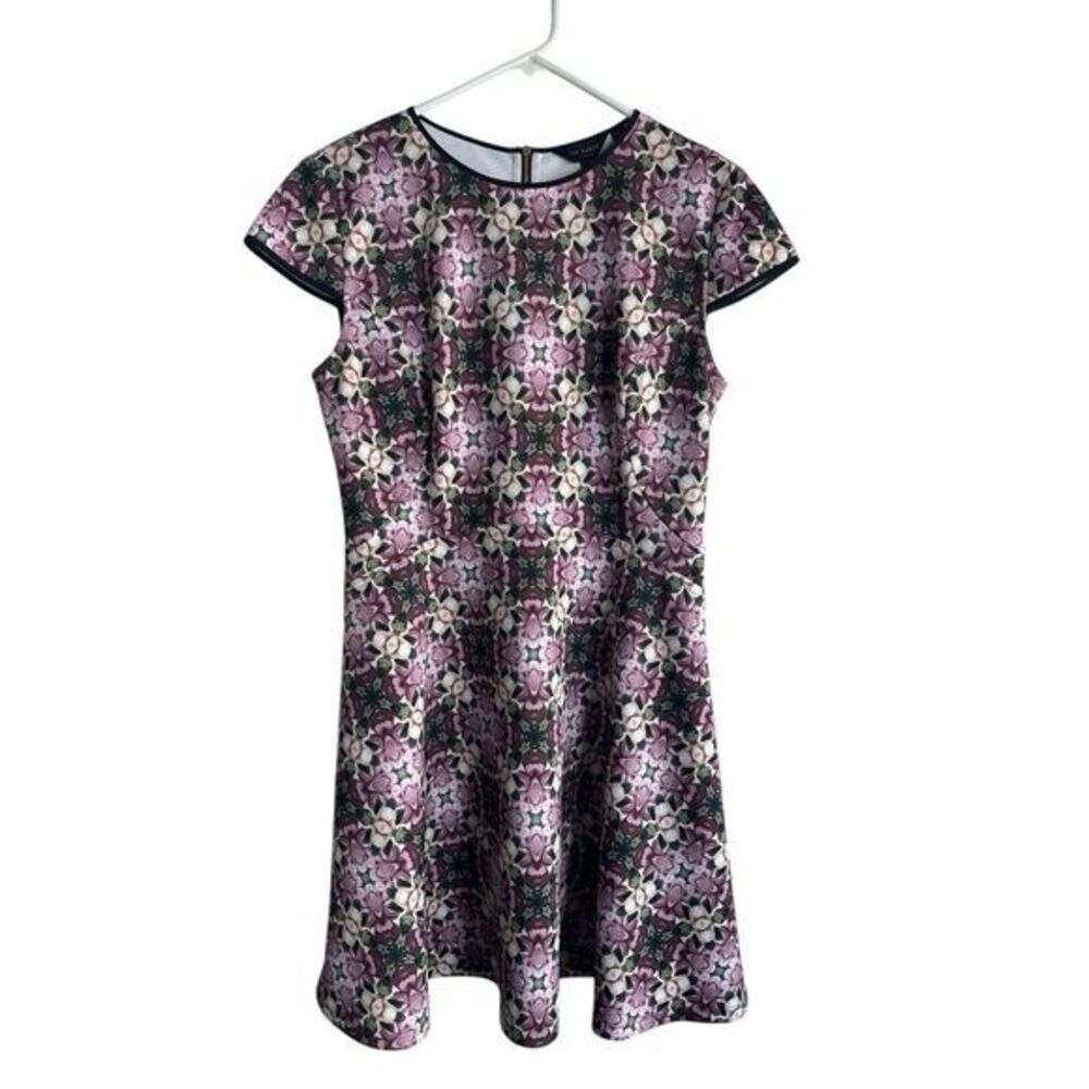 Ted baker London flower design Dress RN95229 CA25459 Size 4